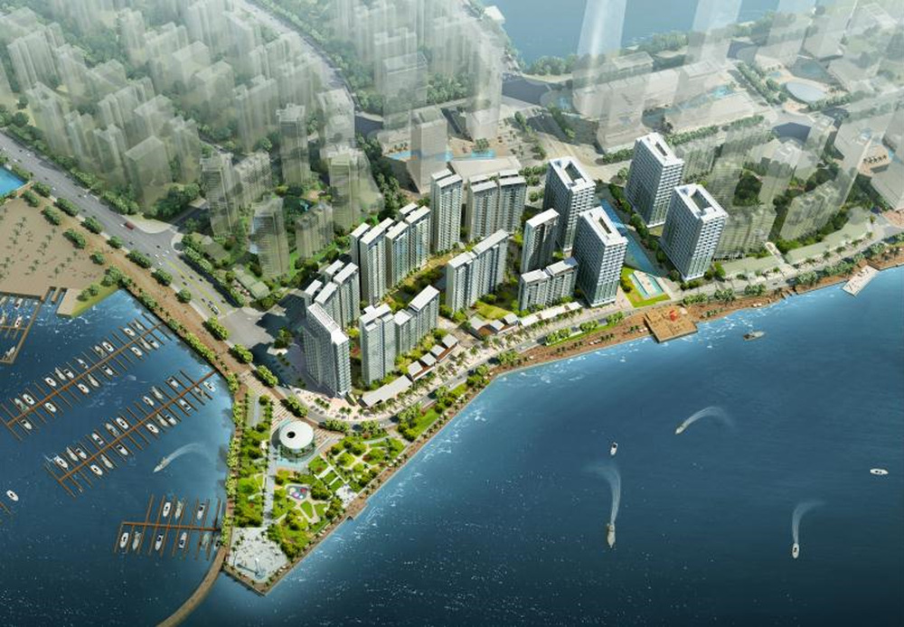 项目位于海南省海口市秀英区丽晶路秀英港码头,由7#,8#,9#,10#楼及附